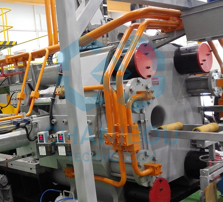 6inch 1400T and 1600T Solar aluminum profile extrusion press machine