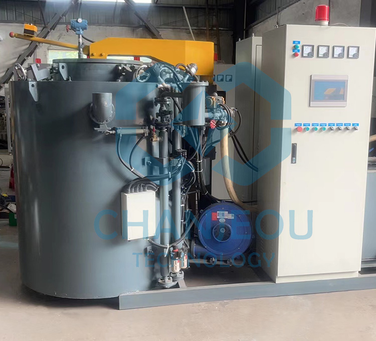 Four de nitruration de type vide, matrice d'extrusion 45kw