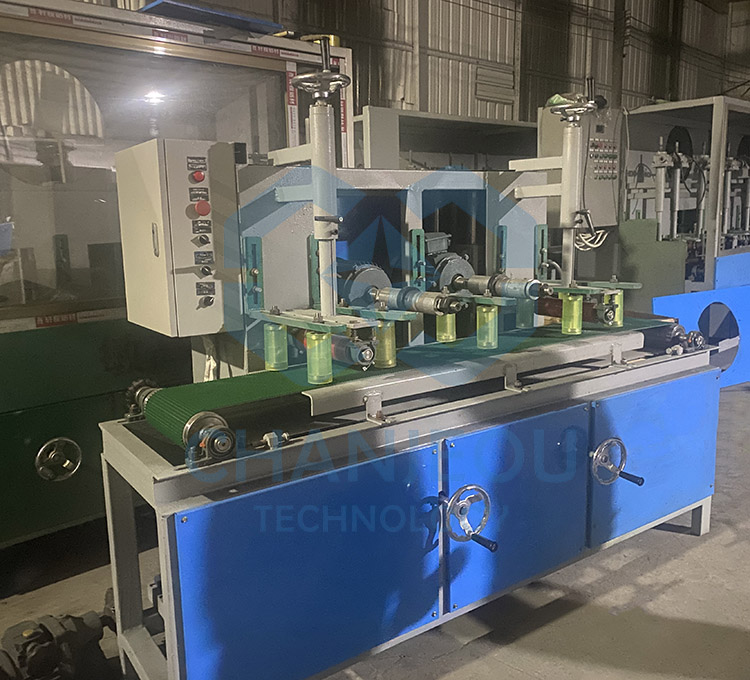 Single Side Hair Line Effect Buffing Brushing Machine Before Anodizing Plant for Aluminum Profile