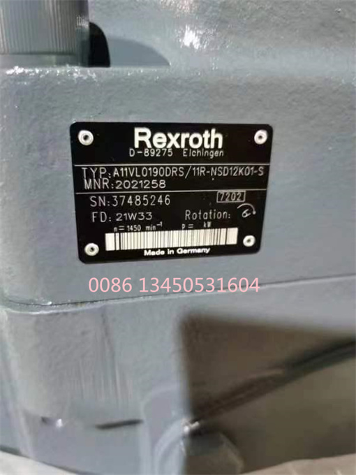 A11V0190DRS Rexroth Hydraulic Pump for Aluminum Extrusion Press Machine