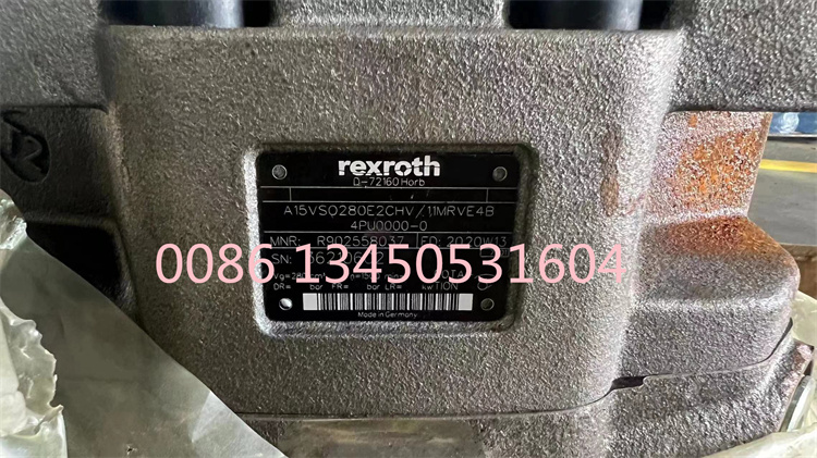 Pompe hydraulique A15VSO280E2CHV Rexroth pour machine d'extrusion d'aluminium