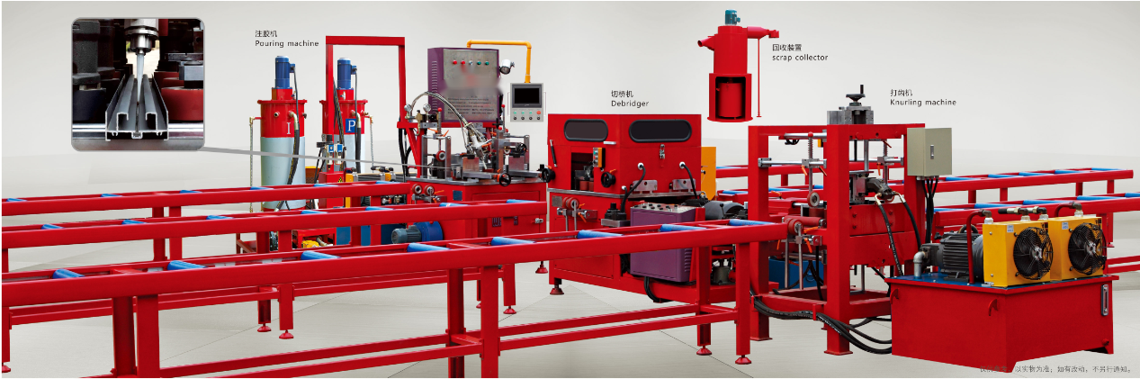 Thermal Barrier Polyurethane Injection Machine for Aluminum Profile