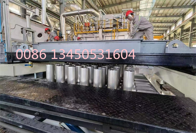 Supply Airslip Billet Casting Machine with tilting melting furnace for