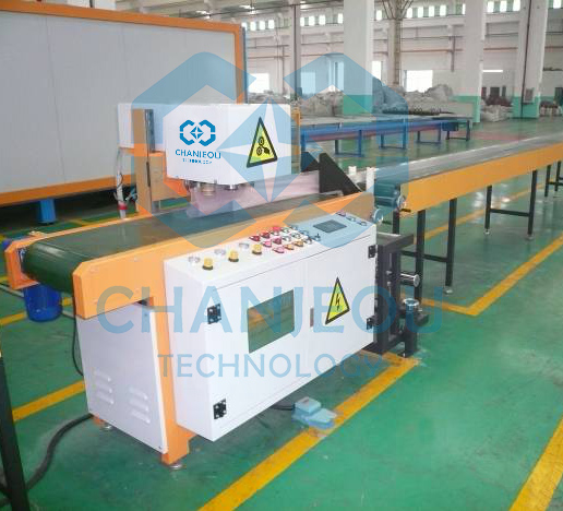 Automatic ultrasonic film welding packing machine for profile transfer