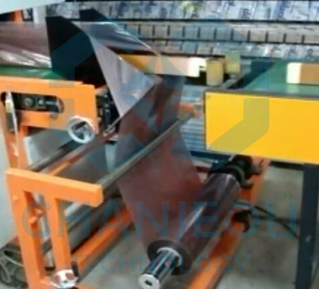 Automatic ultrasonic film welding packing machine for profile transfer