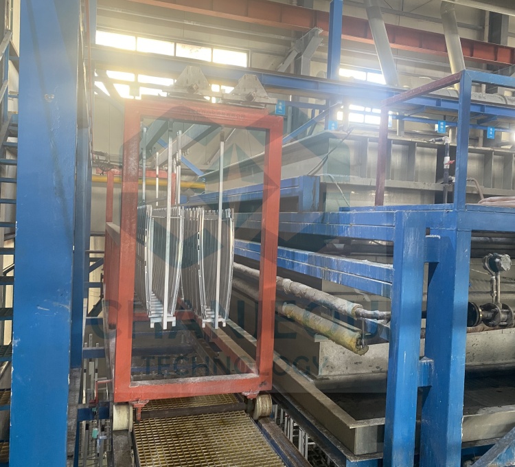 hard coat anodizing line