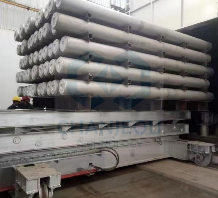 35Tons Aluminium Rod Homogenization Furnace manufacturer