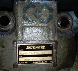 Envío de bomba hidráulica para máquina de prensa de extrusión a India