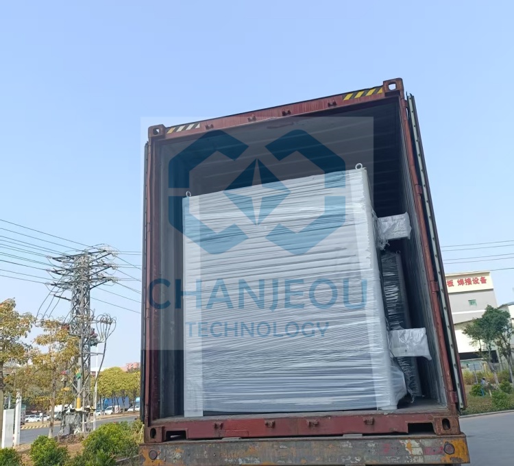 Entrega de linha de produção de galvanoplastia de anodização de perfil de alumínio para Bangladesh