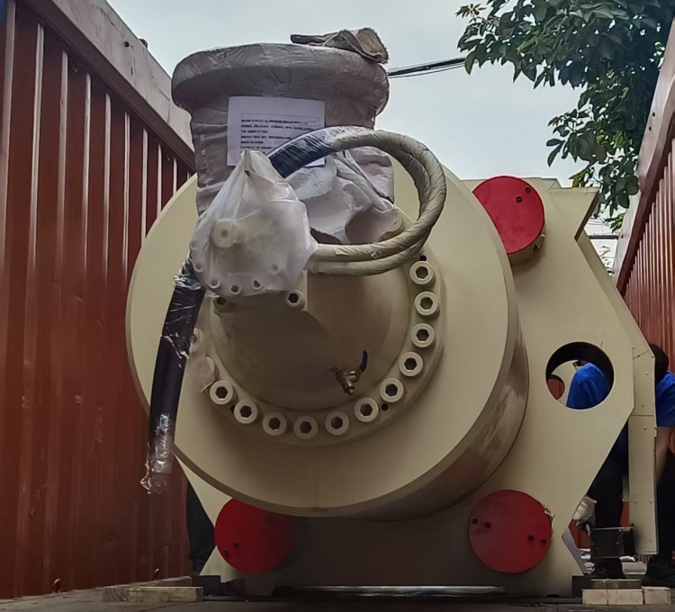 Despachar máquina de prensa extrusora de portas e janelas de alumínio de 4, 5 e 6 polegadas para Bangladesh