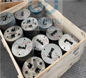 Envío de moldes de extrusión de perfil de aluminio a Bangladesh