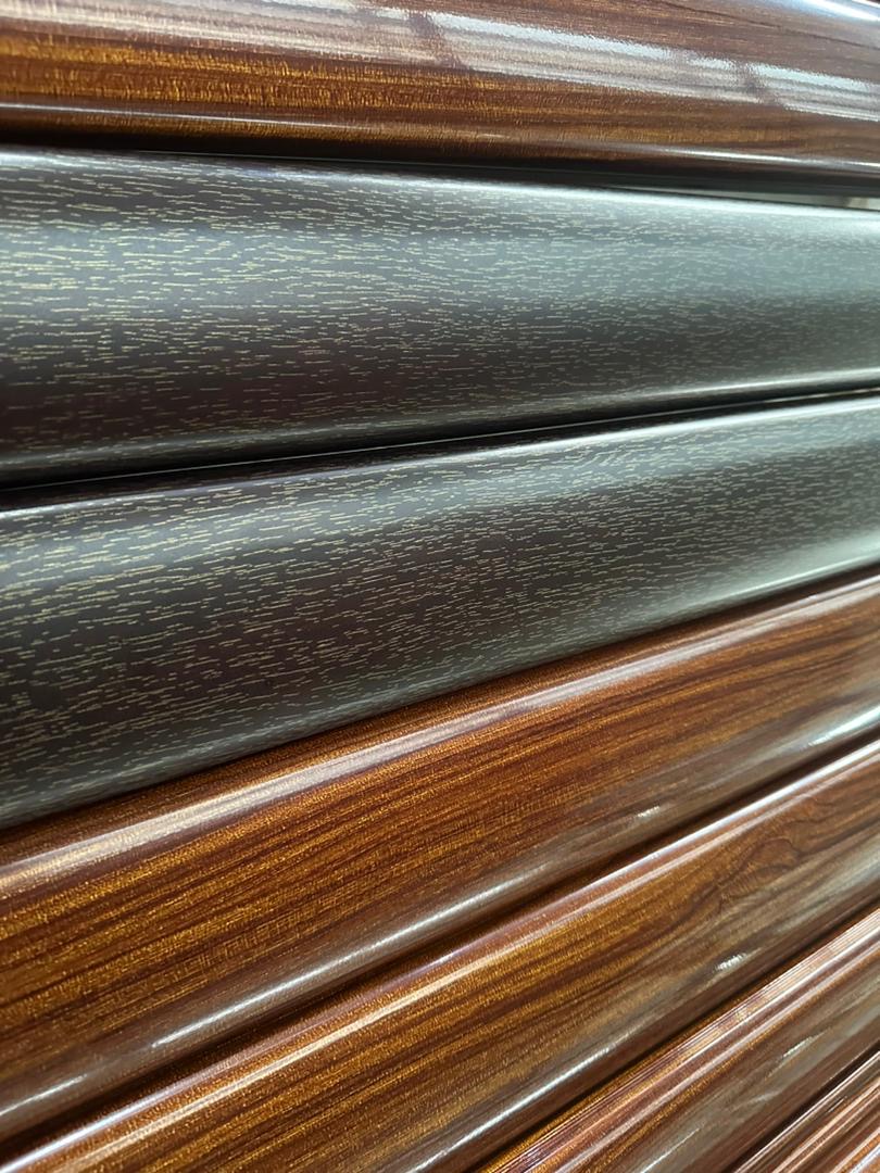 wood grain transfer machine