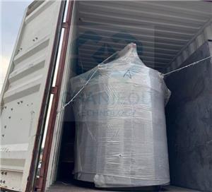 Livraison en Inde d'un four de nitruration de 45 000 kg destiné à la fabrication de moules d'extrusion.