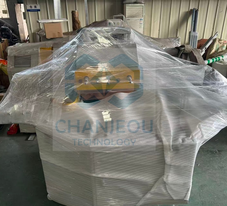 wood grain transfer machine