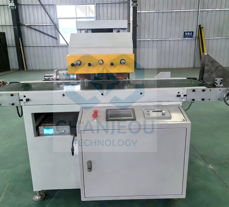 wood grain transfer machine