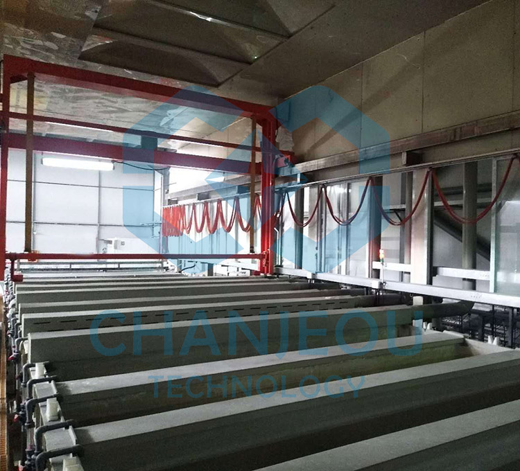 Automatic Aluminium Anodizing Plating Line
