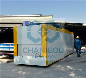 Aluminum Metal Wood Effect Machine Arrive Thailand Customer Factory