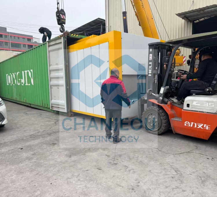 aluminum wood effect machine