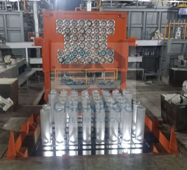 hot top casting machine