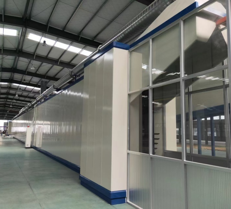 aluminum powder coating line