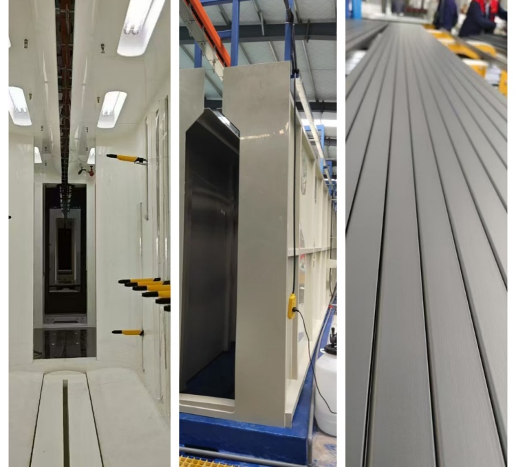 powder coating line