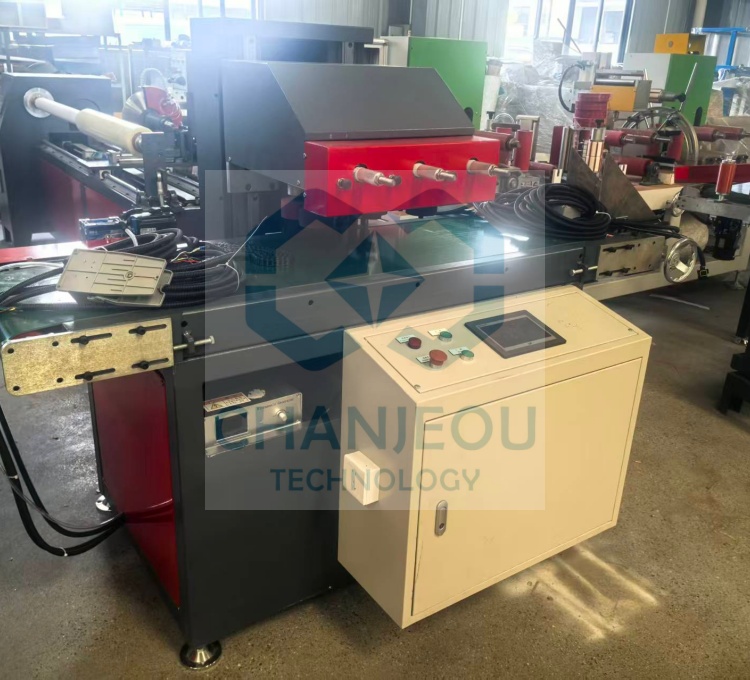 Ultrasonic film bagging machine testing video