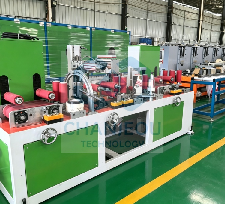 protective film sticking machine
