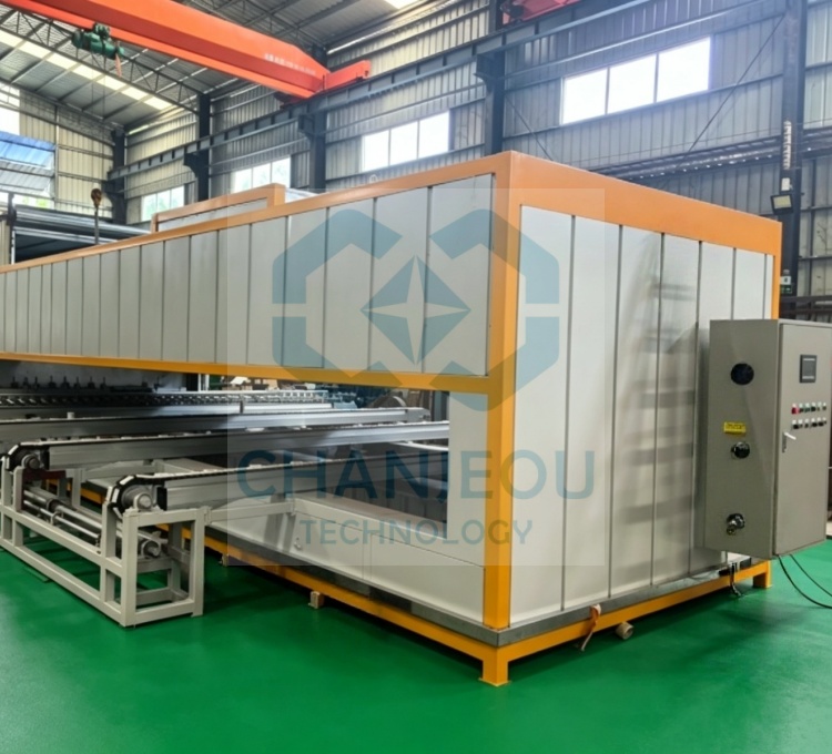automatic wood grain furnace