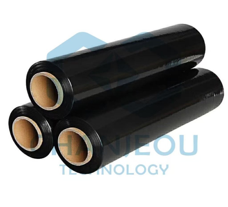 Custom soft UV-resistant black PE protective film, suitable for glass/aluminum profiles/stone and other materials