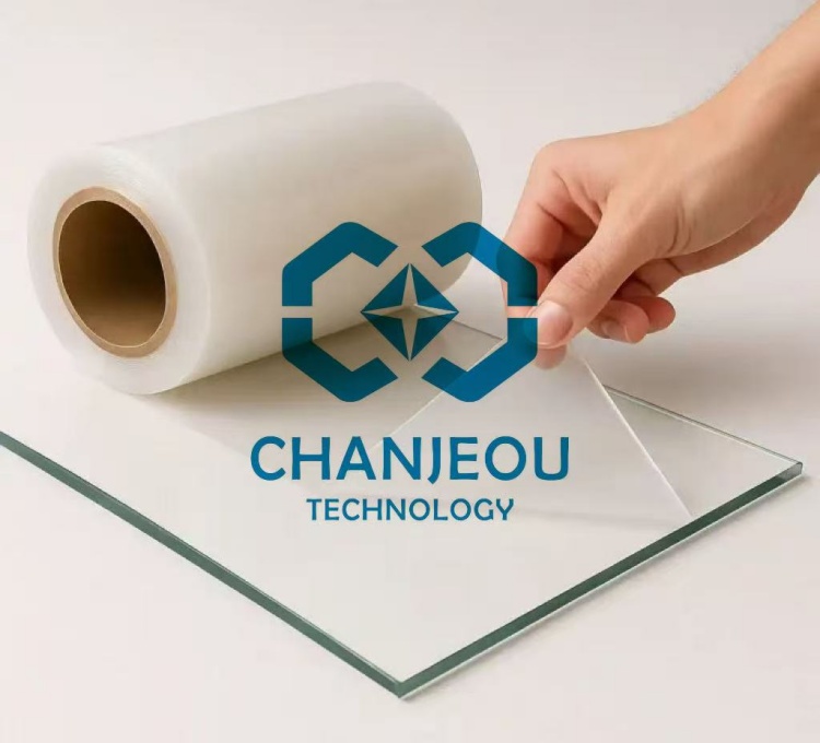 Custom PE Protective Film for Glass and Smooth Profile Materials