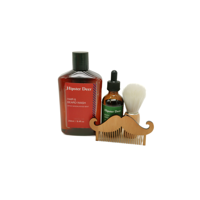 Coffret cadeau de soins de barbe pour hommes