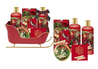 Set regalo di gel doccia alla vaniglia Merry Holiday