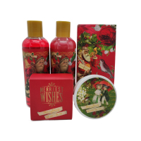 Set regalo di gel doccia alla vaniglia Merry Holiday