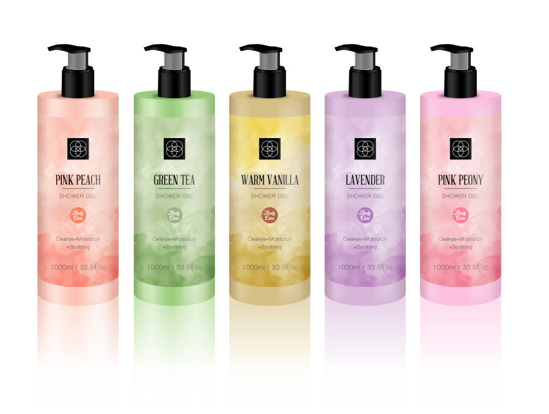 Organic Cleansing Body Wash Olive Perfume Shower Gel