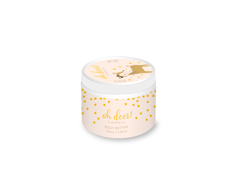 Shimmer Strawberry Body Butter Almond Raspberry Butter
