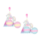 Set regalo bomba da bagno frizzante Bubble Unicorn