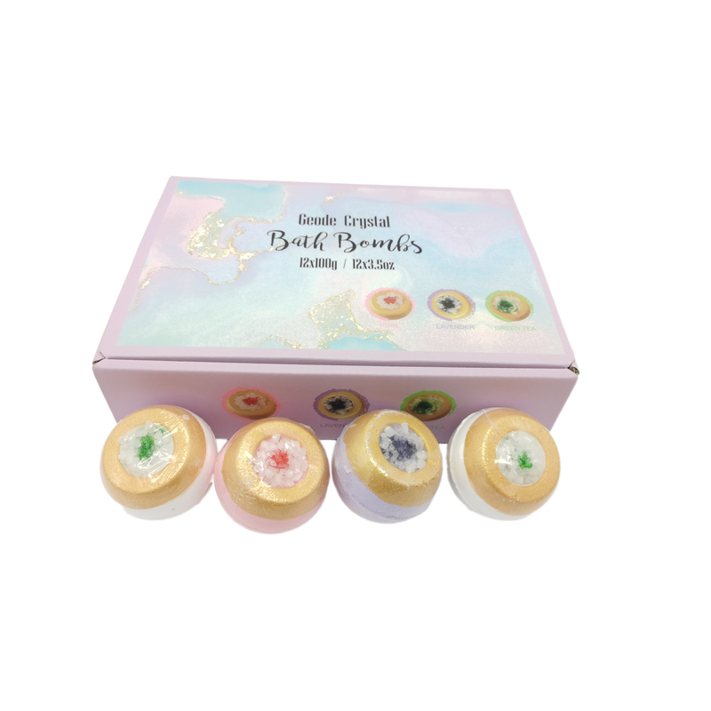 Luxury Shower Christmas Crystal Bath Bomb Gift Set