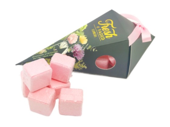 Vapeur de douche à l'huile essentielle Vapeur de salle de bain bio