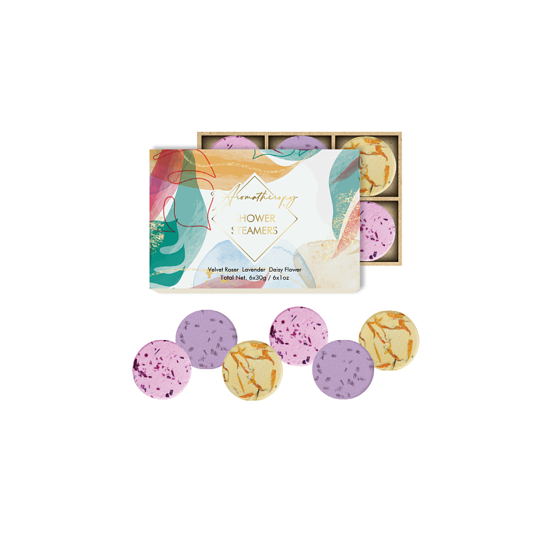 Christmas Peppermint Bathroom Aromatic Spa Steamer Bomb