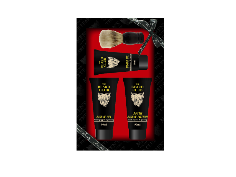 Cleansing Beard Shave Gel Charcoal Face Beard Shampoo Wash