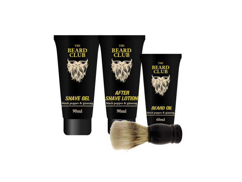 Cleansing Beard Shave Gel Charcoal Face Beard Shampoo Wash