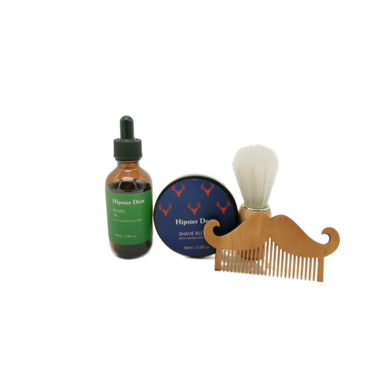 Baume à Barbe Hydratant Bio Amande Soin Barbe Beurre de Karité