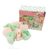 Mother's Carnation Soap FLower Luxury Rose Soap Confetti