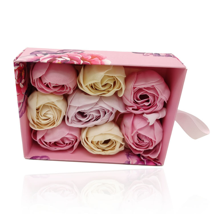 Sabonete de Jasmim do Dia dos Namorados Espaguete Sabonete Romântico Flor de Confete