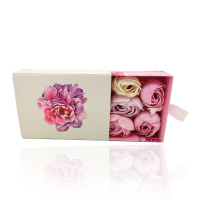 Sabonete de Jasmim do Dia dos Namorados Espaguete Sabonete Romântico Flor de Confete