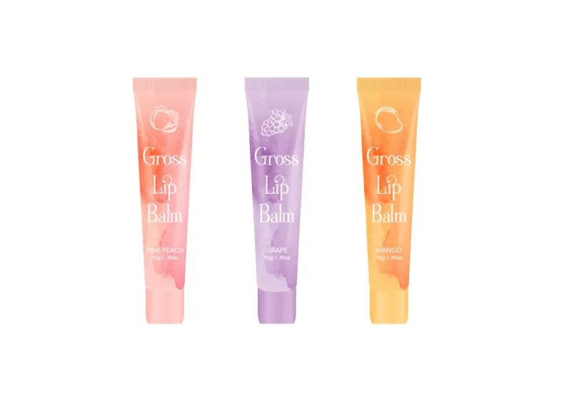 Bezbarwny błyszczyk do ust Coconut Peppermint Shea Butter