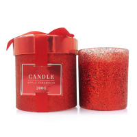 Bougie de massage en gelée de cristal Bougie de cire votive à la lavande