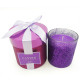 Crystal Jelly Massage Candle Lavender Votive Wax Candle