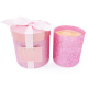 Crystal Jelly Massage Candle Lavender Votive Wax Candle