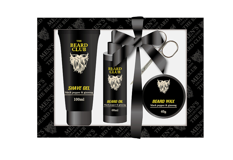 Cleansing Beard Shave Gel Charcoal Face Beard Shampoo Wash